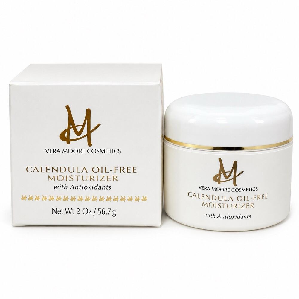 VERA MOORE Calendula Oil-Free Moisturizer Face Cream Oily Acne Skin